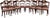 Age and Origin: The seating group is likely from the 19th/20th century and probably originates from Germany. Chair...