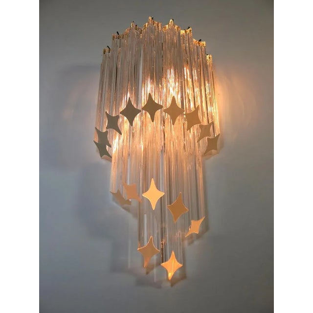 Vintage Murano Wall Sconces, 1990, Set of 2 For Sale - Image 11 of 13