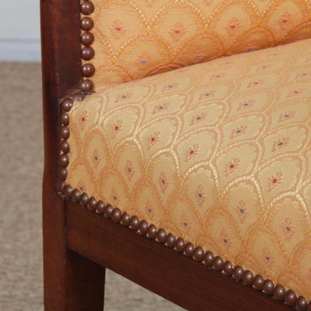 Chair in the style of Jean-Michel Frank, 1930s For Sale - Image 11 of 12