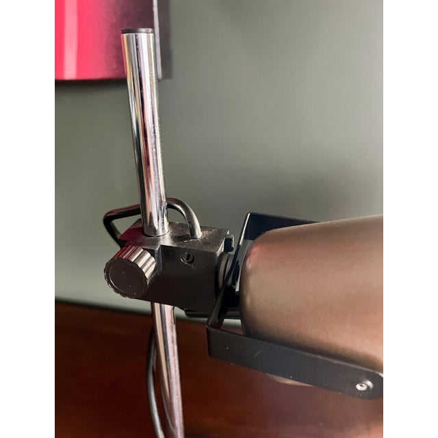 Black Vintage Desk Lamp, 1970s For Sale - Image 8 of 9