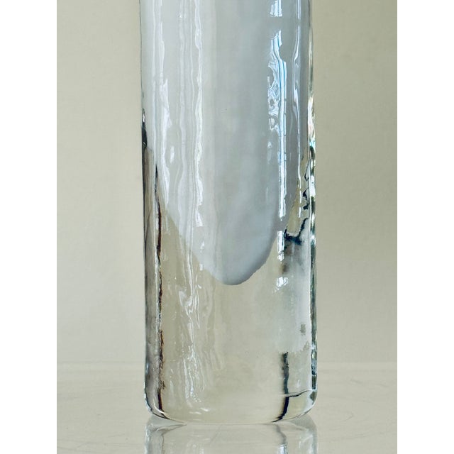 1970’s Signed Alfredo Barbini Sommerso Glass Vase For Sale In Palm Springs - Image 6 of 13