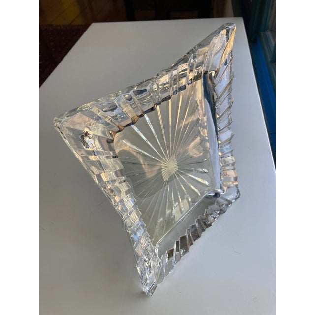 Contemporary Clear Cut Crystal Picture Frame for Picture Size 5.25"W X 7.25"H , Total Frame size 7.75"W X 10.10"H , Makers...