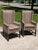 Wood Late 20th Century Pair of Handmade Deleware Host Chairs by Hickory Chair For Sale - Image 7 of 10