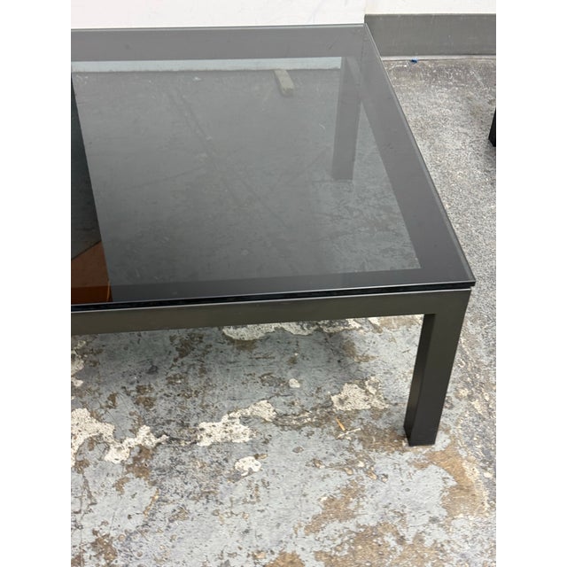 2020s Crate & Barrel Parsons Side Table For Sale - Image 5 of 12