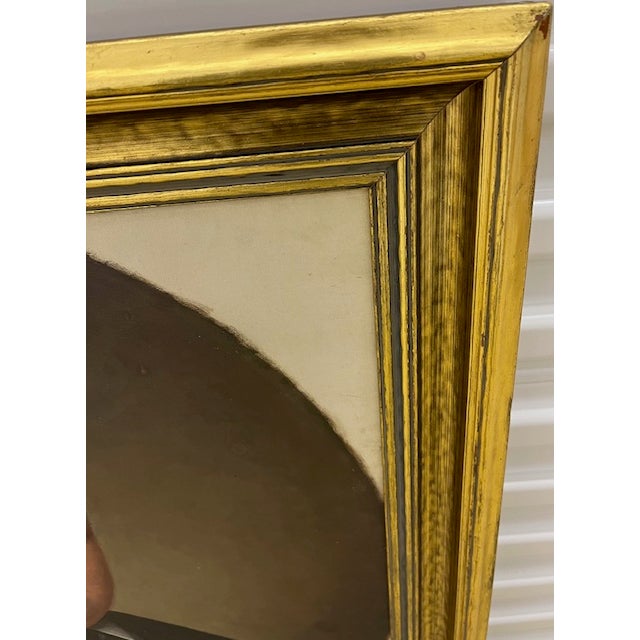 Traditional Framed Oil Portrait of a Gentleman Early 20th Century For Sale - Image 3 of 6
