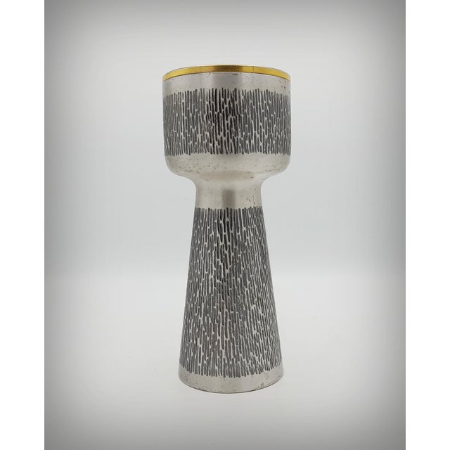 Brutalist Metal Chalice, Spain, 1960s For Sale - Image 18 of 18