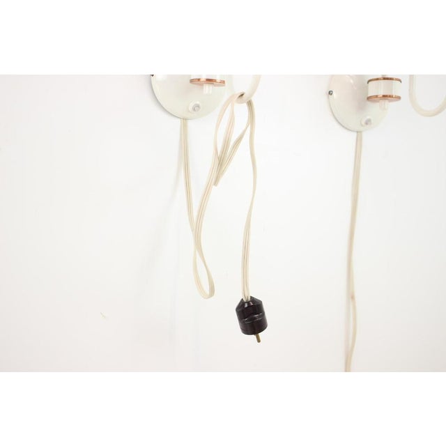 Glass Mid-Century Wall Lamps from Drukov, 1970s, Set of 2 For Sale - Image 7 of 14