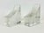 Mid-Century Modern Mid-Century Crystal Glass Bookends, 1970s, Set of 2 For Sale - Image 3 of 10