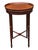 Hekman Furniture Stunning Pair of Vintage Hollywood Regency Bookmatched Cherry Accent Tables by Hekman Furniture For Sale - Image 4 of 11