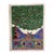 Mamta Devi (2016 National Award Recipient) – Hand-Painted Madhubani Folk Painting, Tree of Life With Birds, Peacocks & Fish For Sale