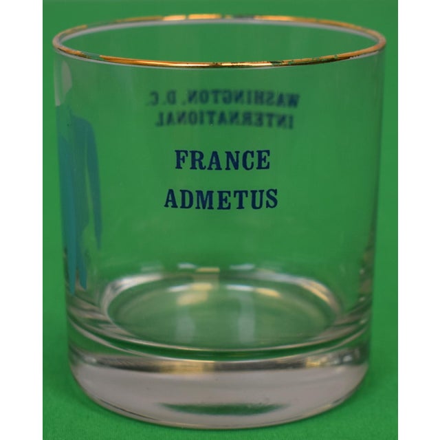 Sz: 3 1/2" x 3 1/8"D *w/ slight gold paint loss on rim* 1st) 1973-75-76 France Dahlia/ Nobiliary/ Youth 2nd) 1974 France...