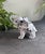 Mid-Century Modern Archimede Seguso "Bianco Nero" Murano Glass Large Elephant Sculpture, Vintage 1960s MCM (Attributed) For Sale - Image 3 of 12