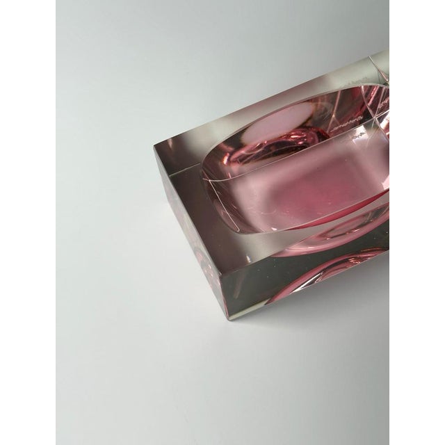 1980s Vintage Murano Glass Bowl by Alessandro Mandruzzato, 1980s For Sale - Image 5 of 13