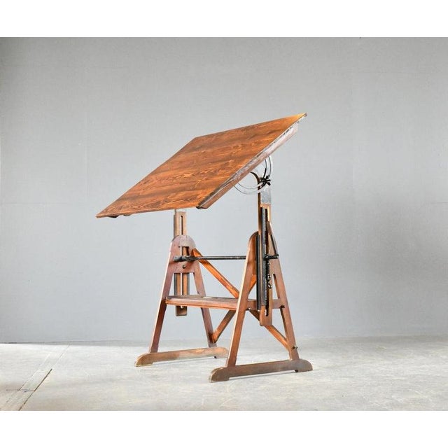 Architects Drawing Board by Wichmann 1910s, 1890s For Sale - Image 4 of 9