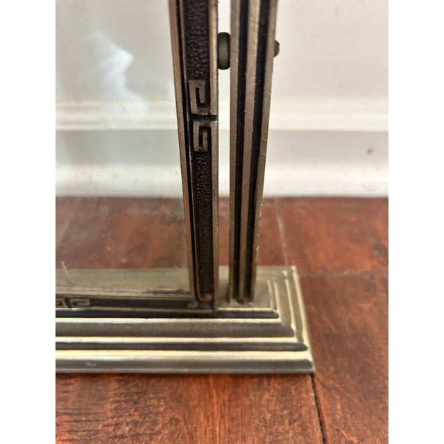 Art Deco Wooden Swing Picture Frame, 5 X 7 For Sale - Image 9 of 10