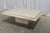 Late 20th Century Large Vintage Italian Travertine Coffee Table For Sale - Image 5 of 10