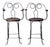 Antique a.h. Andrews Wire Ice Cream Parlor Bar Stools For Sale