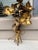 1960s Oversize Modernist Flowers Metal Sconce, Circa 1960 For Sale - Image 5 of 6