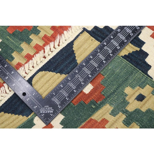 Late 20th Century Vintage Persian Shiraz Kilim Rug - 02'00 X 02'10 For Sale - Image 5 of 9