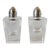 Vintage Glass & Sterling Silver Salt & Pepper Shakers For Sale