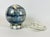 Vintage Italian Onyx Ball Table Lamp, 1980s For Sale - Image 4 of 8