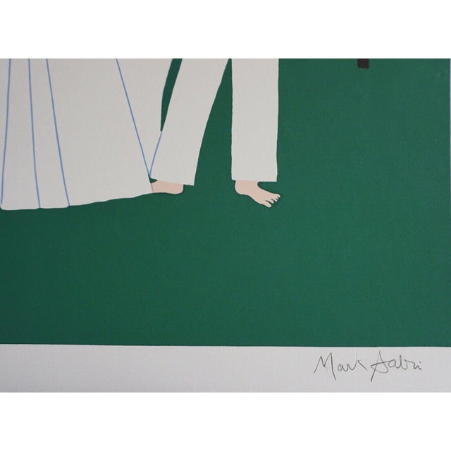 Artist: Mark Sabin Title: Secret Ceremony Medium: Screenprint Signed: Hand Signed Edition: Edition of 250 Measurements:...