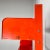 Metal Industrial Modern Italian Orange Metal Bookcase Congresso by Lips Vago, 1970s For Sale - Image 7 of 18
