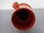 Italian Orange Ceramic Studio Vase with Handle, 1970s For Sale - Image 16 of 18