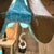 Italian Striped Ceramic Pendant Chandeliers Rimini Blue Bitossi Era For Sale - Image 10 of 18