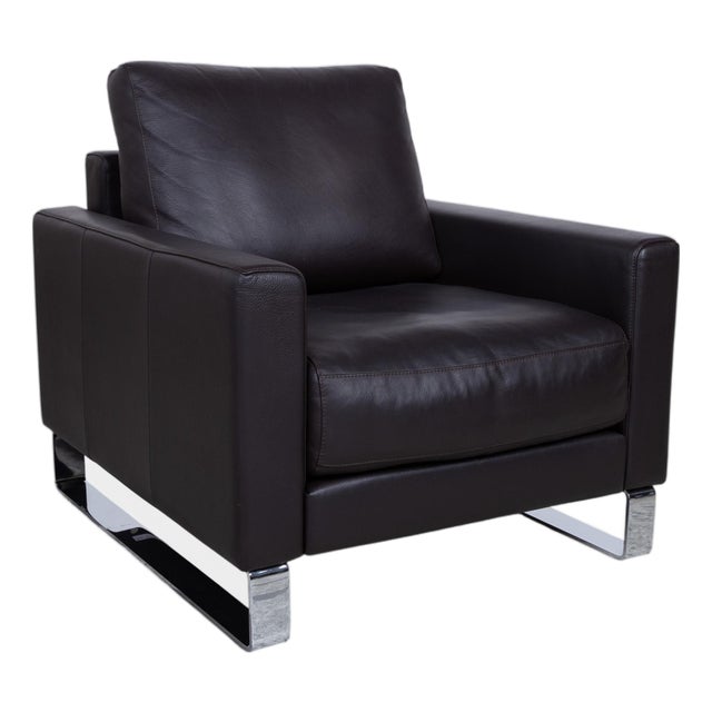 Leather Vida Armchair from Rolf Benz For Sale