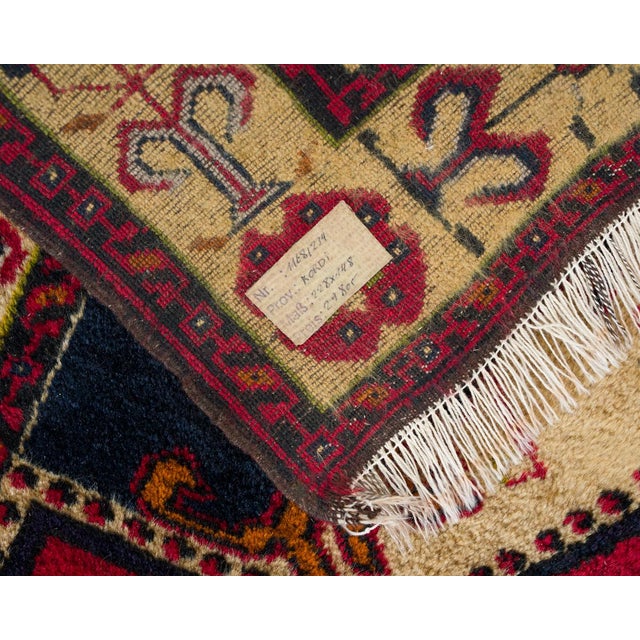 Textile Hand-Knotted Cordi Rug, 1970s For Sale - Image 7 of 8