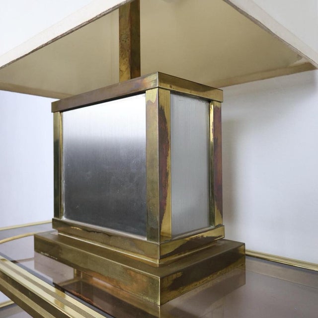 Liwans Roma Hollywood Regency Ottone Table Lamp Italian Design 1970s For Sale - Image 12 of 16