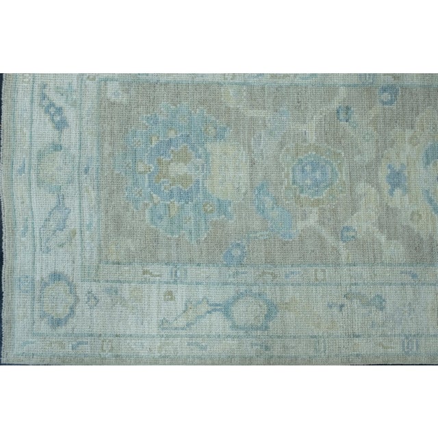 Turkish Turkish Oushak Runner Rug 2'9" x 26'5" #17544 For Sale - Image 3 of 8