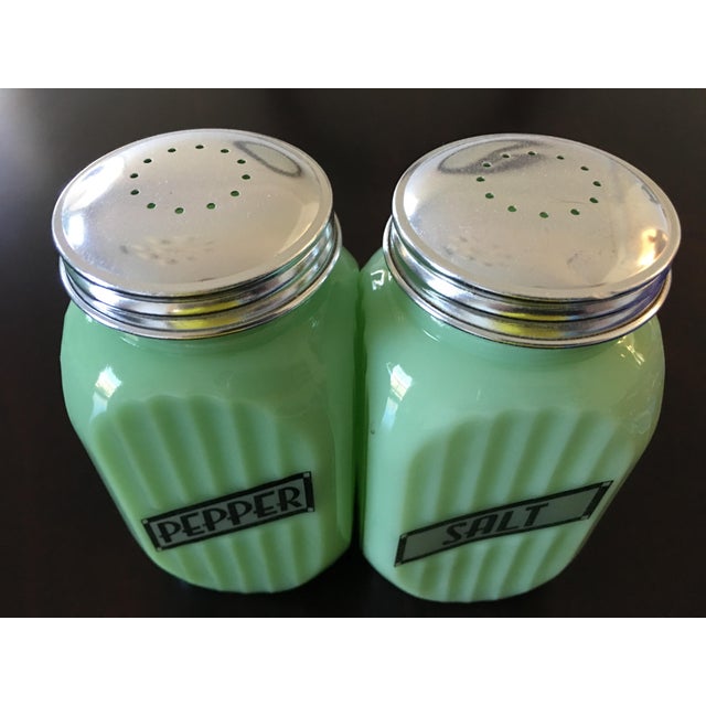 Vintage Collection of Jadeite Canisters Set of 8 Chairish