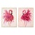 Twin Palm Beach Flamingos - Designed by Cheryl P. Kohloff For Sale