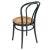 Thonet Dining Chairs in Curved Beech & Vienna Straw Seat by Michael Thonet for Thonet, 1940s, Set of 4 For Sale - Image 4 of 8