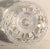 Mid-Century Modern Vintage Cut Crystal Perfume Bottle With Stopper Diamond Faceted Waterford Style For Sale - Image 3 of 8