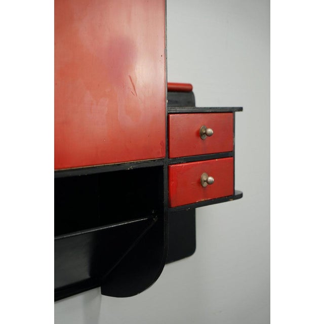 Wood Art Deco Secretaire, 1930s For Sale - Image 7 of 18