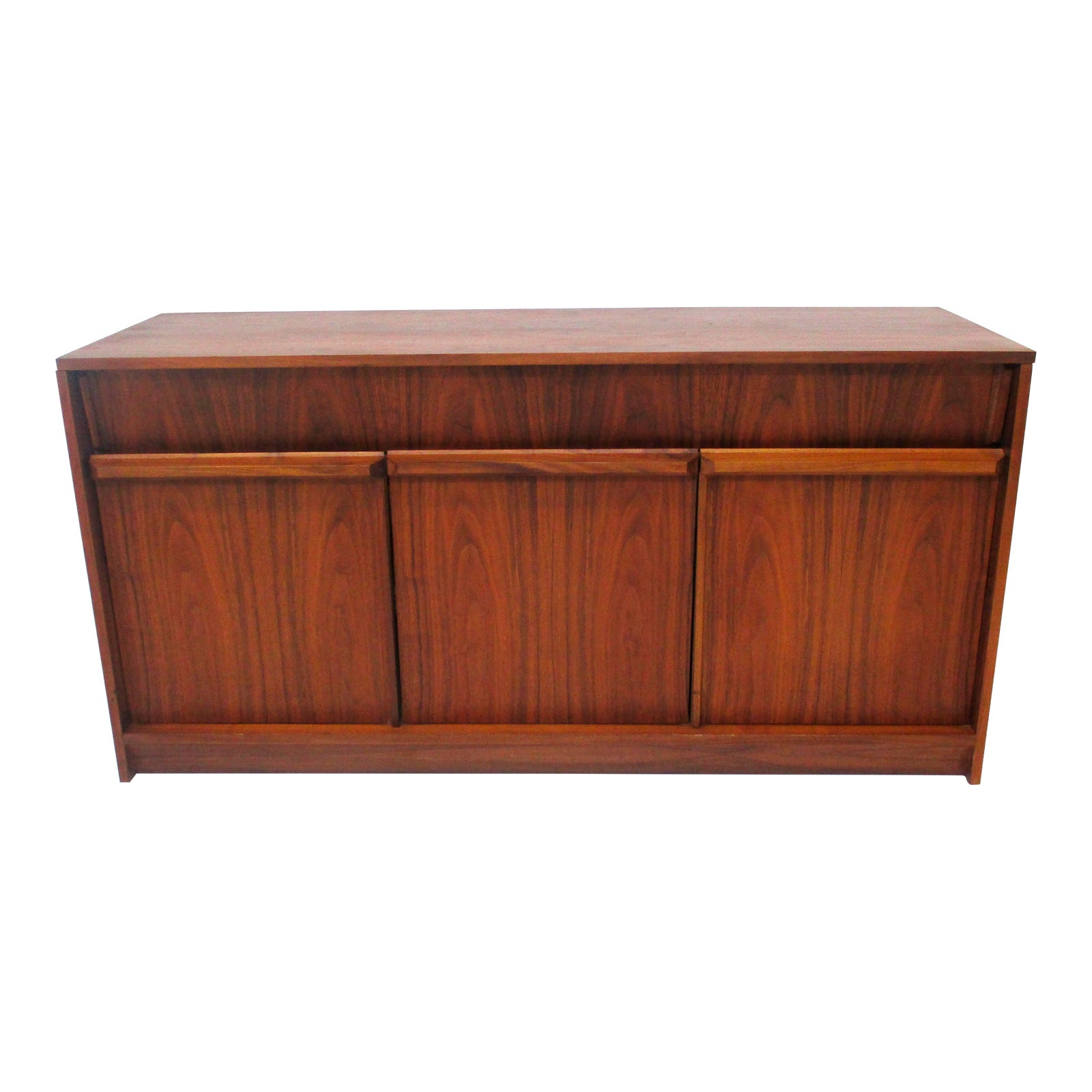 Mid Century Barzilay Walnut Record / Stereo Chairish