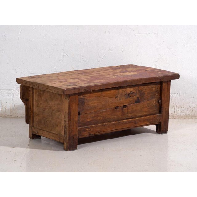 Polychrome Shanxi Kang Table For Sale - Image 12 of 13