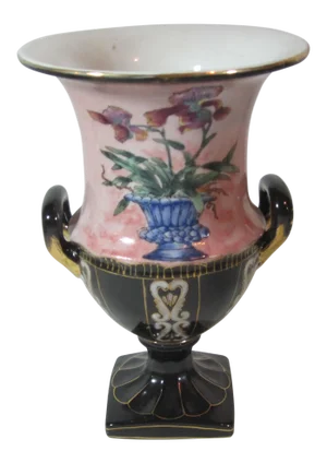 Shabby Chic Hand Painted Vase