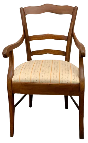 Antique Walnut Lounge Chair
