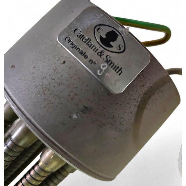 Metal Early Flexible Turciu 9 Hanging Lamp by Enzo Catellani for Catellani & Smith For Sale - Image 7 of 13