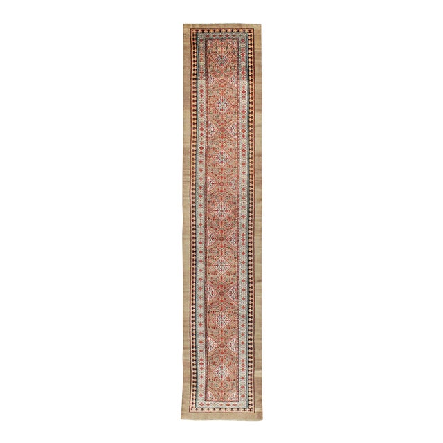 Galerie Shabab Collection Early 20th Century Persian Serab Runner For Sale