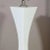 Mid-Century Modern White Sculptural Hansen Table Lamps - A Pair For Sale - Image 3 of 7