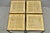 Mid Century Modern Danny Ho Fong Tropi-Cal Iron Cane Side Table Stool - Set of 4 For Sale - Image 17 of 18