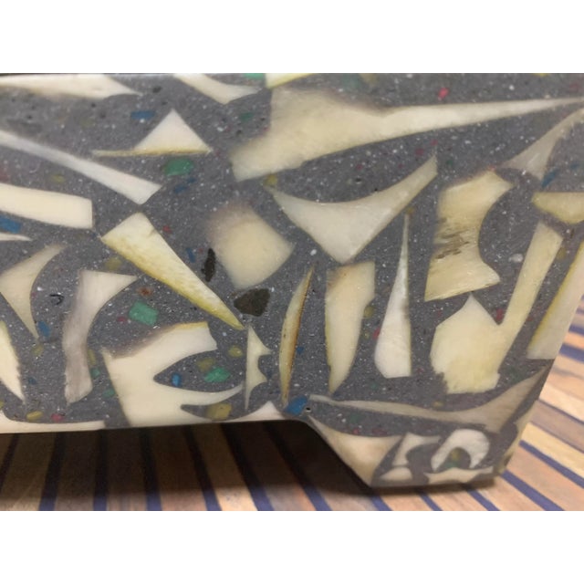 Handmade Wooden Box With Metal and Resin–Unique Decorative Storage Chest for Jewelry & Keepsakes For Sale - Image 6 of 6