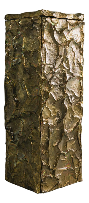 Golden Peak Brass Monolith by Zincutec