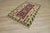 1970s Boho Style Turkish Vintage Geometric Design Handmade Oushak Kilim Rug For Sale - Image 4 of 13