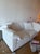 This Restoration Hardware 3-seat sofa offers a spacious and comfortable seating area with plush cushions and a clean,...